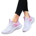 thumbnail image 3 of Sopiago Womens Tennis Shoes Women's Scrunch Back Slip-On Sneaker Wide Width Available White,39, 3 of 6