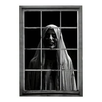 JoyMoreHome Halloween Scary Door Covers, 31.5x47.2 Inch, Halloween Spooky Silhouette Decorative Props for Home Festival Decor