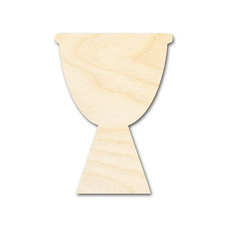Unfinished Wood Unity Cup Silhouette | DIY Kwanzaa Craft Cutout | up to 46 DIY 36 / 3/4