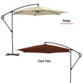 thumbnail image 6 of Abba Patio 10’ Valencia Outdoor Hanging Offset Cantilever Umbrella, Beige, 6 of 8