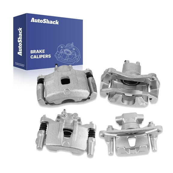 AutoShack Front & Rear Brake Calipers Replacement for 2007-2013 Mitsubishi Outlander 4-PC Set