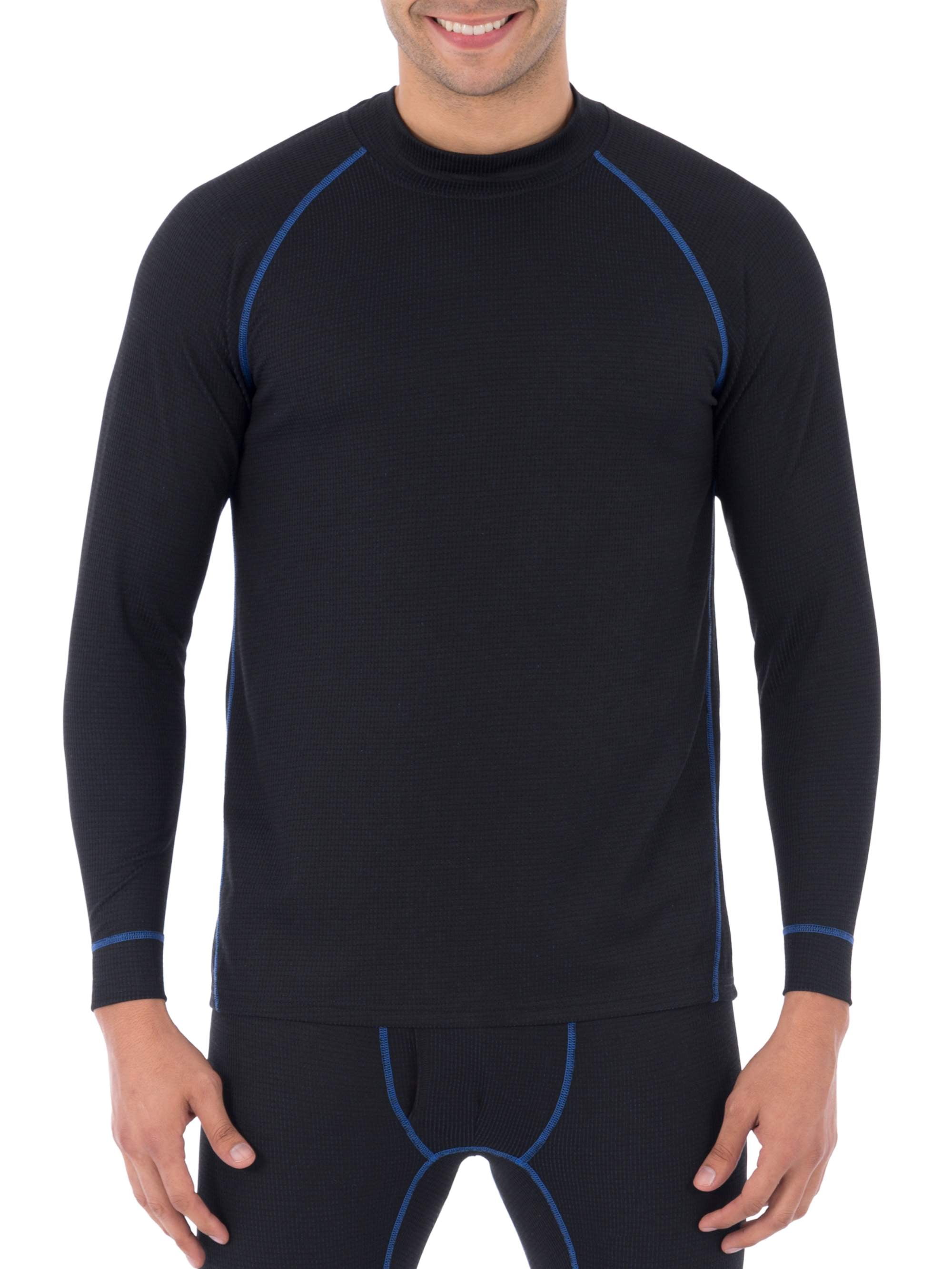 Russell Therma Force Boys Black Performance Base Layer Thermal Set Large 10/12 
