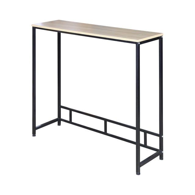 MESA MINIMALISTA PARA PARED COLOR CAFÉ CLARO