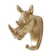 thumbnail image 2 of 2X Ganchos Vintage Cabeza de Animal Guardarropa Puerta de Perchero Ganchos Decoración de BLESIY Gancho decorativo de resina, 2 of 8