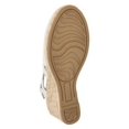 thumbnail image 4 of EASY STREET Womens White Padded Stargaze Round Toe Wedge Slip On Espadrille Shoes 10 W, 4 of 4