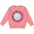 thumbnail image 2 of Inktastic Volleyball Girl Toddler Sweatshirt, 2 of 4