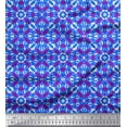 thumbnail image 1 of Soimoi Cotton Duck Fabric Abstract & Circle Geometric Fabric Prints by Yard 56 Inch Wide, 1 of 5