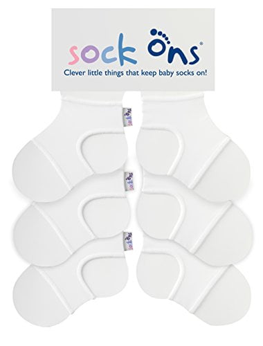 Sock Ons Petites choses intelligentes qui gardent les chaussettes de bébé! 12-18 Months Paquet de 2 TWIN PACKS 