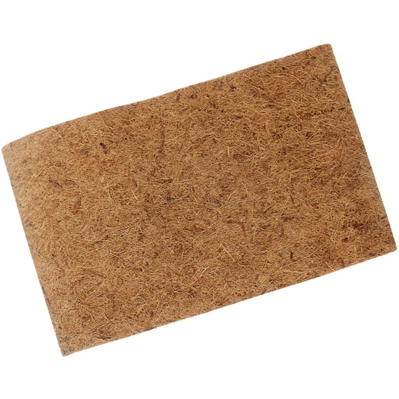 ibasenice Soft Light Brown Coconut Fiber Reptile Mat Terrarium Bedding Pad for Tortoises, Lizards, and Small Pets