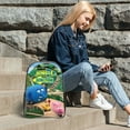 thumbnail image 3 of junction Jungle Pattern Transparent Backpack Lightweight And fashionable Showcasing Personality And Leading The Trend, 3 of 6