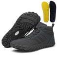 thumbnail image 1 of Botas Nieve Cálidas Invierno Con Cordones Forradas Piel Mujeres Hombres para El, 1 of 9