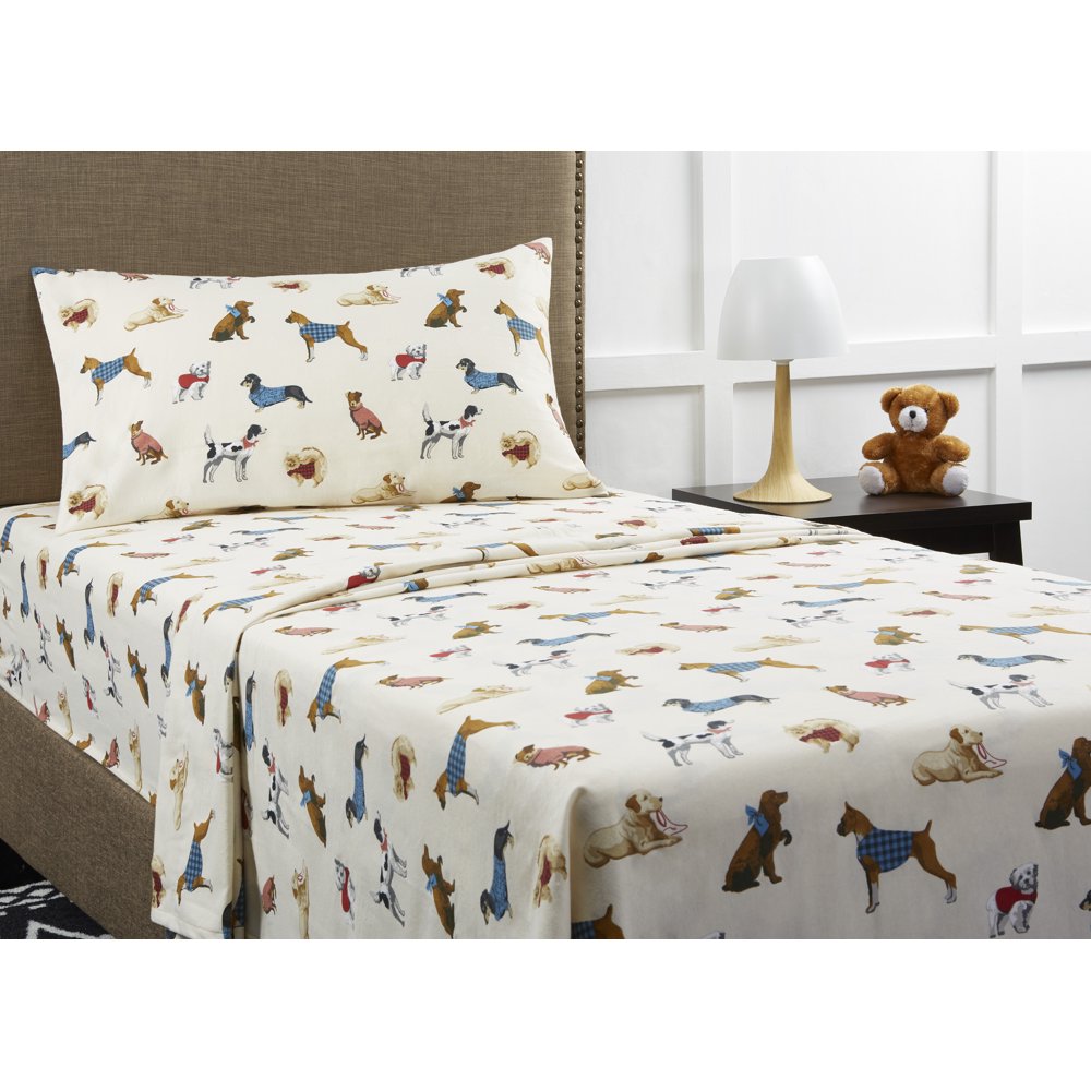 Mainstays Flannel Sheet Set