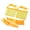Light Yellow, variant on 7 Finger Handheld Microfiber Blind Duster Brush Interchangeable Cleaning Head For Vents Fans Window Slats Car Grilles