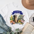 thumbnail image 7 of Artistic Iowa State Themes and Landmarks T-Shirt, Tee for History and Travel Lovers, 7 of 7