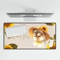 thumbnail image 4 of Happy Women's Day Siamese Sunflower Vintage Proud Mom Desk Mat Full Keyboard Mouse Pad Cat Lover Kitten Owner Gifts Large Mousepad - 02030, 4 of 5