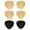 Red, variant on Bras for Women,Wireless Push Up Bra with Triangular Pads for Enhanced Shape and Comfort,Sports Bras for Women,Orange,M