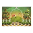 thumbnail image 2 of MKHERT Flamingo And Trees Doormat Rug Home Decor Floor Mat Bath Mat 23.6x15.7 inch, 2 of 3