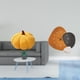 thumbnail image 2 of Almohadas de calabaza de Halloween, reloj de pared moderno, almohada rellena, decoración, cojín de sofá decorativo, reloj de pared de madera para dorm, 2 of 8