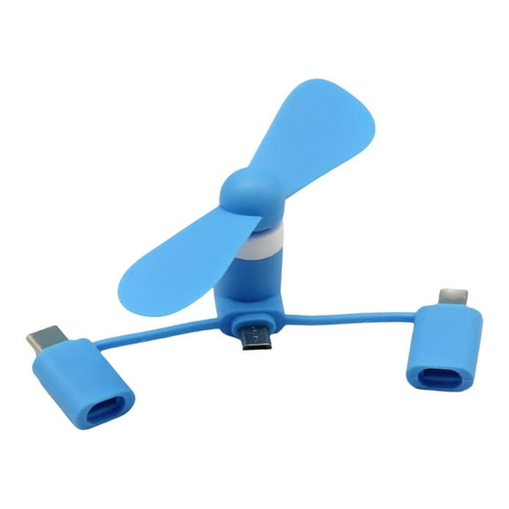 DHliIQQ Portable USB fan Mobile Phone Fan Cooler Cooling For Type-C USB. Micro
