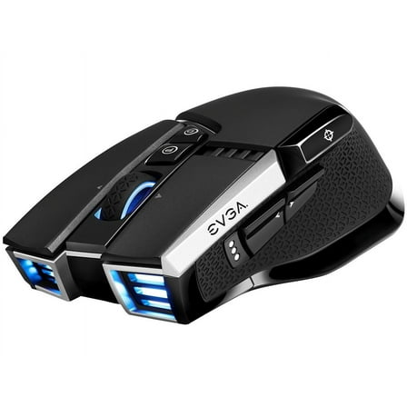 EVGA X20 Gaming Mouse, Wireless, Black, Customizable, 16,000 DPI, 5 Profiles, 10 Buttons, Ergonomic 903-T1-20BK-KR
