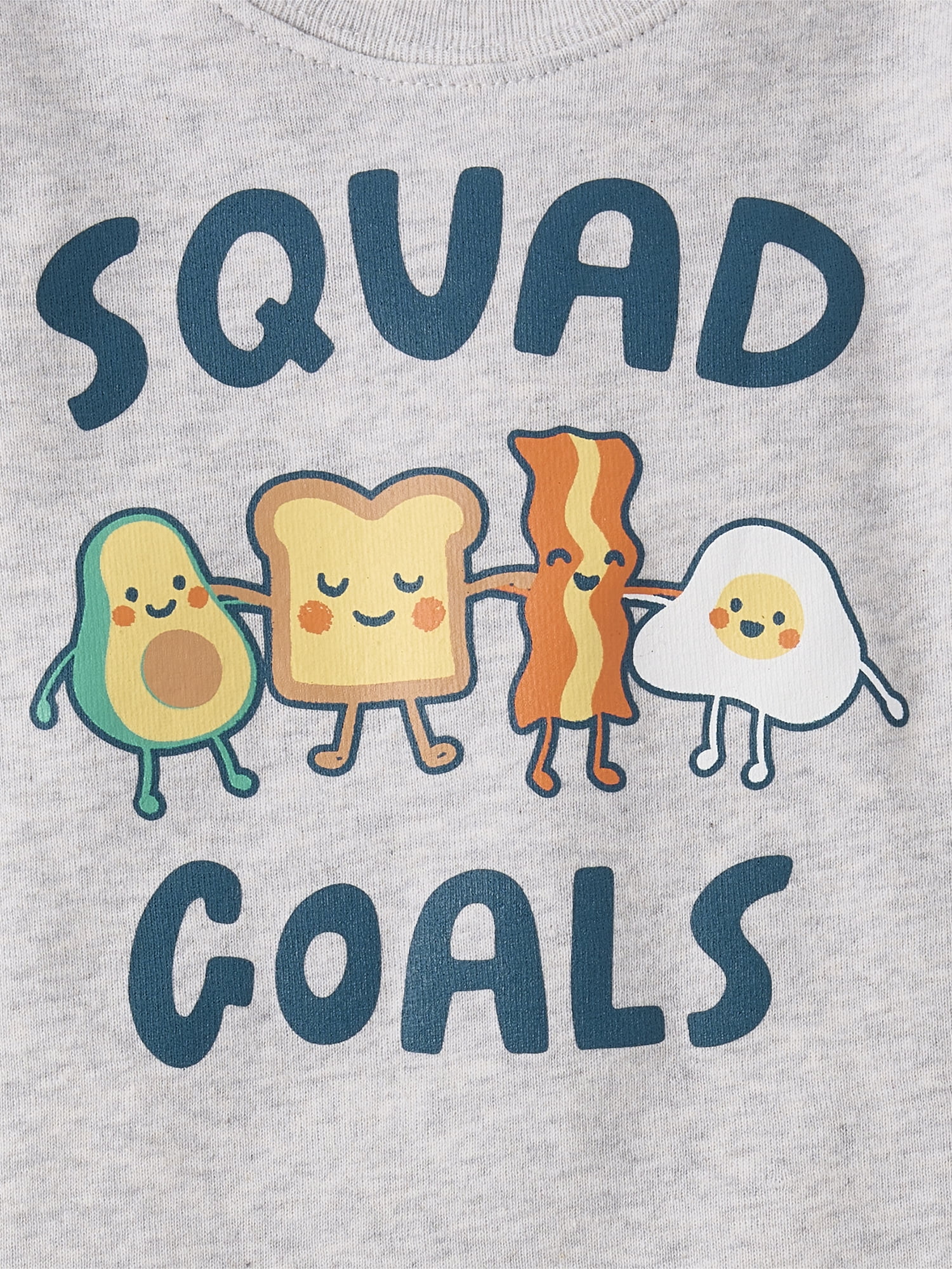 The Children's Place Baby & Toddler Short Sleeve Breakfast Squad Snug Fit PJs, Sizes 12M-5T