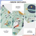 thumbnail image 6 of FORMRS Boys Pajama Pants with Pockets Size 6-8Y Kids Lounge Sleep Bottoms, Space Patterns, 6 of 8