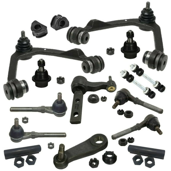 16 Pc Front Suspension Kit Control Arm Tie Rod Ends Front Sway Bar Frame Bushings 30mm (1.18 inch) Fits select: 1997-2003 FORD F150, 1997-2002 FORD EXPEDITION