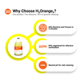 thumbnail image 3 of EnvirOx H2Orange2 Concentrate & Commercial Hard Surface Cleaners, Orange, 1 Gal ea., 4 Count, 4 Pack, 3 of 6