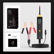 AUTOOL Automotive Power Circuit Probe Tester, 60 Wire AC/DC Electrical Voltage Fuse Tester Breakpoint Finder W/ LCD Display Buzzer Alarm for Detection Repair