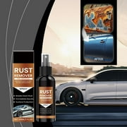 Rust Remover Spray, Upgrade Rust Remover for Metal, Multipurpose Rust Stain Remover, Heavy Duty Metal Cleaner, Rust Inhibitor Heavy Duty Rust Dissolver for Metal, Tools, Cars