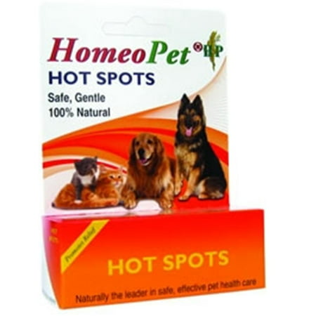 HOMEOPET Hot Spots Homeopathic All Natural Dog Canine Cat Feline 15