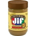 thumbnail image 2 of (2 pack) Jif Natural Creamy Peanut Butter Spread and Honey Contains 80% Peanuts, 16 Ounces, 2 of 8