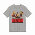 thumbnail image 2 of Cartoon Rock Band Style T-Shirt, Parody Graphic Tee, Classic Music Theme Shirt, Unisex Cotton Casual Graphic Tee Funny Gift, 2 of 3