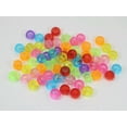 thumbnail image 5 of EOEMY 200 Mixed Transparent Color Acrylic Faceted Round Pony Beads 9X6mm Kids Crafts, 5 of 6