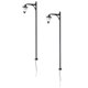 thumbnail image 4 of Mini Street Light Model for Decor Black Metal and ABS Material Compact Size for DIY Mini House 2pcs, 4 of 4
