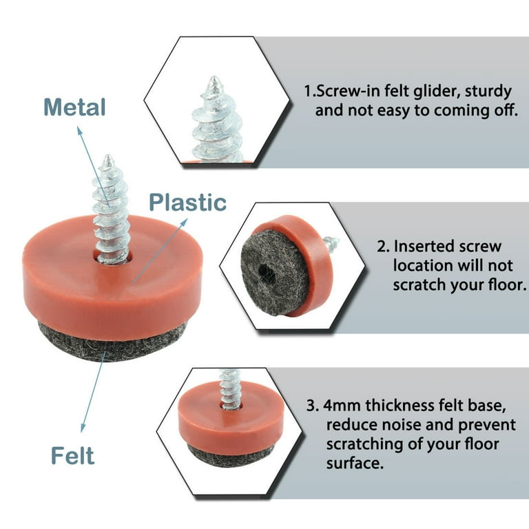 Diy chair glides hot sale