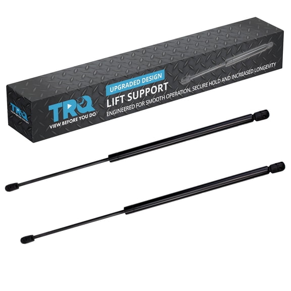 TRQ Driver & Passenger Side Liftgate Lift Support Shock Strut Set Fits 2002-2007 Subaru Impreza