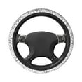 thumbnail image 2 of Musical Notes Music Lover Car Steering Wheel Cover 38cm Anti-slip Auto Steering Wheel Protector Auto r Interior Accessories, 2 of 4