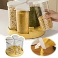 thumbnail image 1 of Distributeur de Grains de Cuisine Efficace pour Farine, Riz, Bonbons et Entreposage d'Aliments Secs avec Conception Rotative, 1 of 6