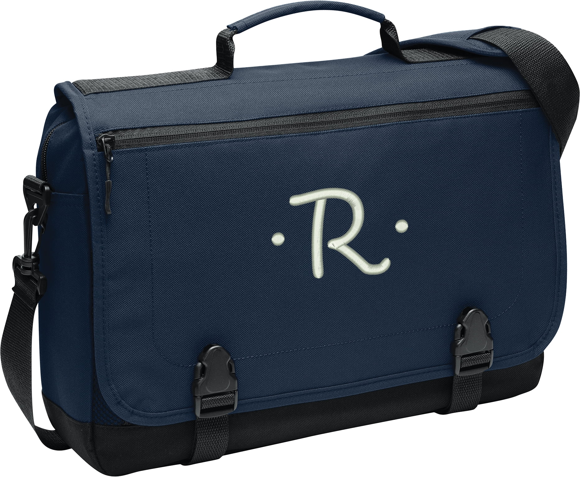 monogrammed briefcase