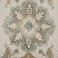 thumbnail image 3 of Lr Home Persian Cream & Blue 3 Feet 6 Inches x 5 Feet 6 Inches Indoor Area Rug, 3 of 9