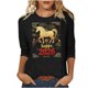 thumbnail image 3 of TaTaai Womens New Year Celebration 2026 Print Three Quarter Sleeve Top Round Neck Casual Blouse Holiday Festival Party Wear Gift, 3 of 5