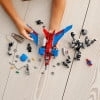 LEGO Marvel Spider-Man Spider-Jet vs Venom Mech 76150 Building Kit with Minifigures, Mech and Plane (371 Pieces)