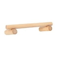 thumbnail image 2 of Giunmcul Festival Gift Beech Towel Rack Hanging Rod Bathroom Toilet Punch- Wall-mounted Towel Rack Wooden Toilet Rack, 2 of 5