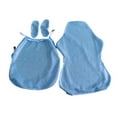 thumbnail image 4 of DOLITY Gaming Chair Covers for Game Computer Office Chairs Computer Chair Slipcovers Stretchable Spandex Breathable Simple Protector Blue, 4 of 9