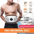 thumbnail image 2 of Abdominal Belt Smart Fitness Shaping Fat Burning Stimulator Muscle Training, 2 of 10