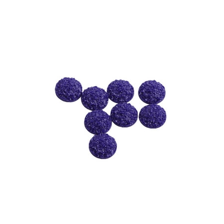 

Linyer Studs Kit Resin Beads No Burrs Round Crystal Bead Multicolored Elegant Widely Applicable Decorative Pendant Jewelry Accessories Type 22