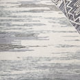 thumbnail image 6 of SAFAVIEH Metro Mark Abstract Area Rug, Ivory/Gray, 4' x 6', 6 of 10