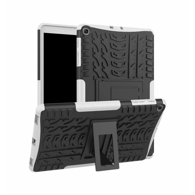 Étui pour Samsung Galaxy Tab A 10.1 Pouces 2019 SM-T515/T510 Coque Arrière Rigide Robuste avec Support
