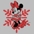 thumbnail image 2 of Women's Mickey & Friends Minnie Snowflake  Graphic T-Shirt, 2 of 4
